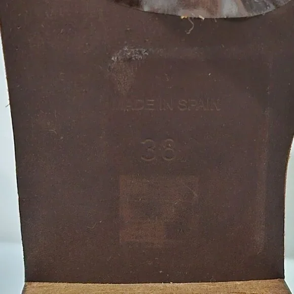 Free People Trickum Tall Lace Up Boot Womens Shoe Whiskey Brown EU Size 38 - Picture 14 of 14